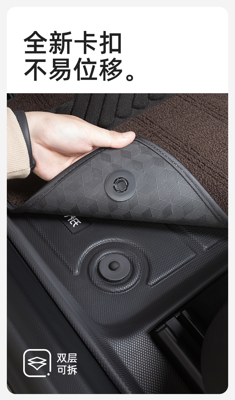TPE Car Floor Mats for Camry Lavida Passat Accord Xingyue L