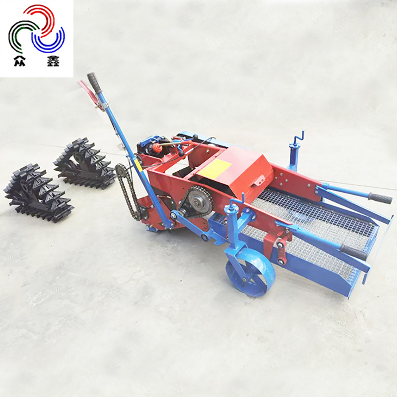 手扶车带药材收获机元胡半夏收获机颗粒状药材收割机猫爪草