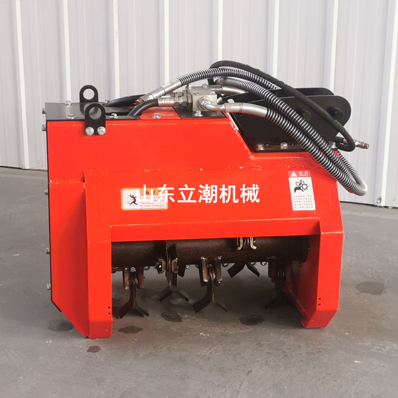 80公分宽挖机改装除草割草机 芦苇除草液压碎草机园林养护打草机