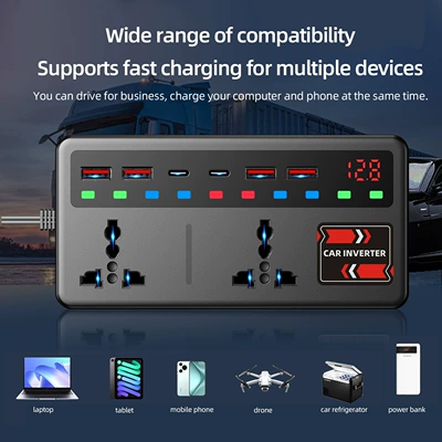 Mobil şarj cihazları to 220V Intelligent High-Power