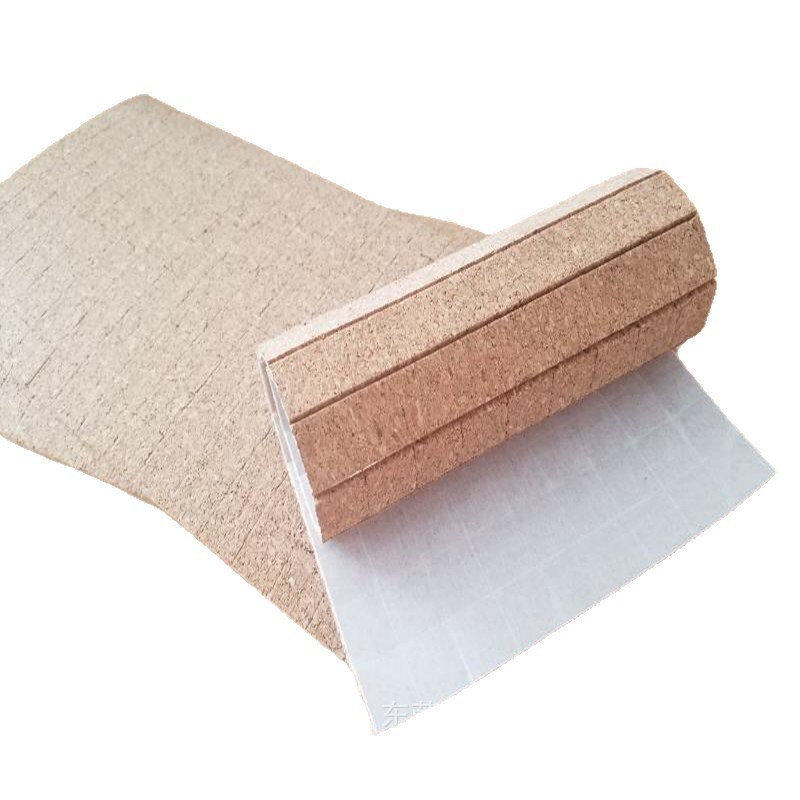 自粘软木缓冲垫片玻璃防撞隔热防滑胶垫家电玩具工艺品防刮脚垫