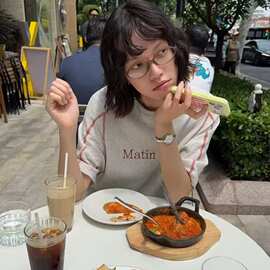 跨境MK韩系26ss春夏新WAFFL华夫格男女同款 宽松T
