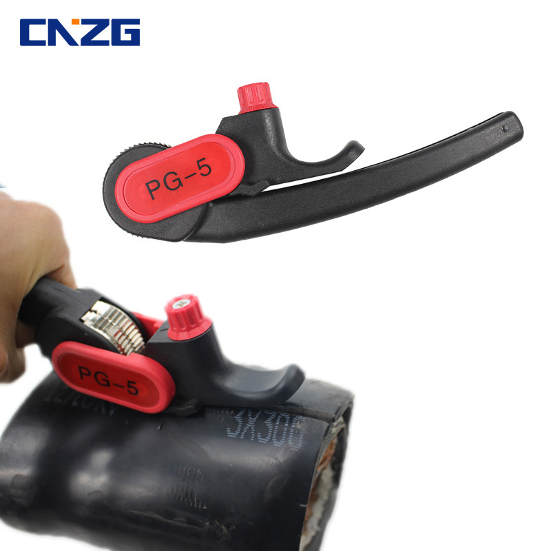 智广电缆剥线钳PG-5手动剥皮器圆剥线剥皮刀圆≥25mm铜线剪线