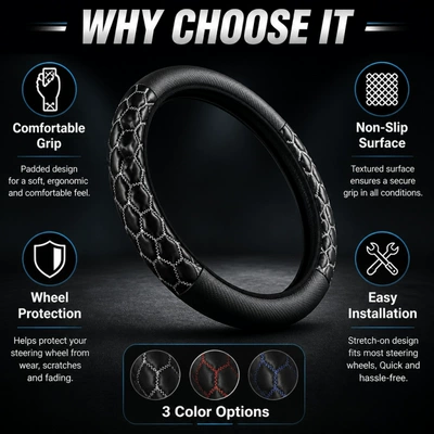 2026 New Model Car Steering: Steering wheel cover