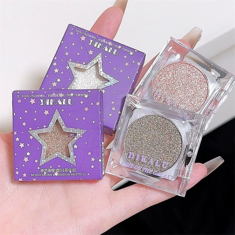 Монотени для век (DIKALU) Cowherd Flat Galaxy — блестящие перламутровые, 1,8 г