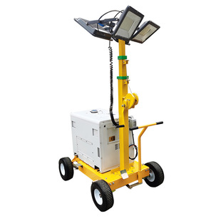 Outdoor Portable Cart Mobile LED Lighting Lighthouse trolley mobile LED lighting tower