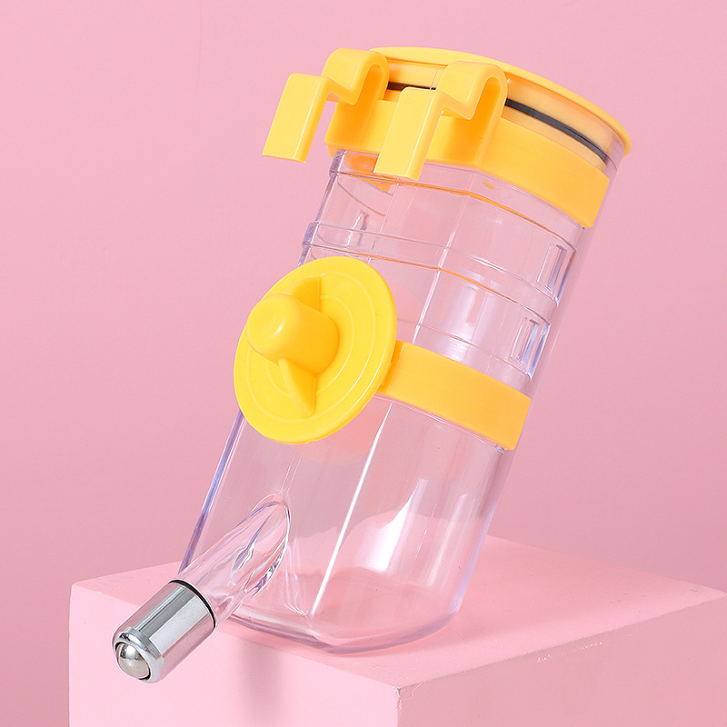 P integrado colgante cabeza de cobre bola fuente de beber para mascotas 350ml pipetao perros pequeños y medianos colgando hervidor de agua potable