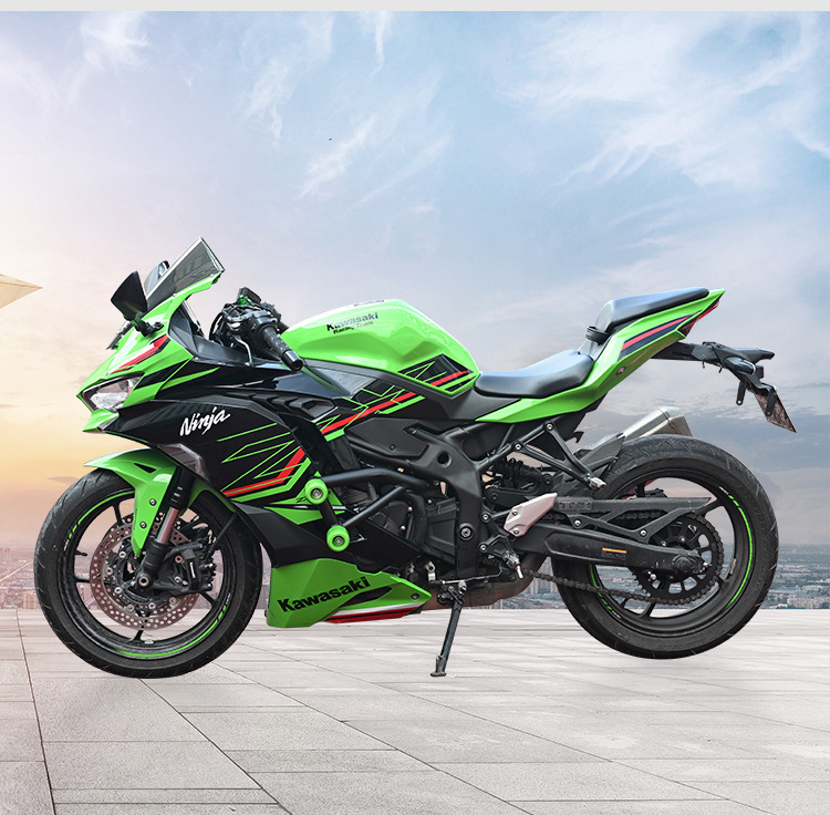 Suitable for Kawasaki ZX4R crash bars, anti-fall bumpers, zx4rr spring racing bars, anti-collision protection, stunt bar modification
