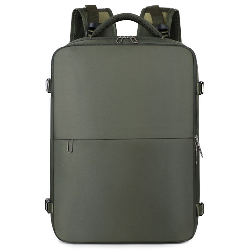 Compensación de zapatos independiente mochila de viaje comprimible de gran capacidad colgante barra de tracción mochila de embarque de negocios mochila de computadora simple