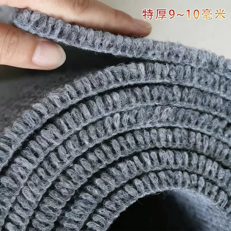 纯色地毯卧室客厅飘窗垫特厚大面积全铺商用耐脏易打理条纹地毯