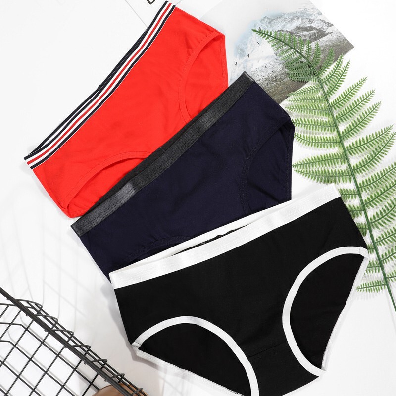 Pure Cotton Unisex Underwear Large Size Loose Corset Boxer Briefs Briefs