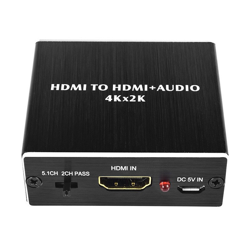 工場直販 HDMI オーディオ スプリッター 4K HD 3.5 アナログ オーディオ出力 SPDIF 光ファイバー コンバーター|undefined