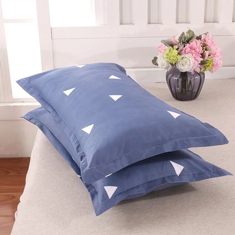 Single pillowcase pillowcase large adult student one 48x74cm pair imitation cotton pillowcase