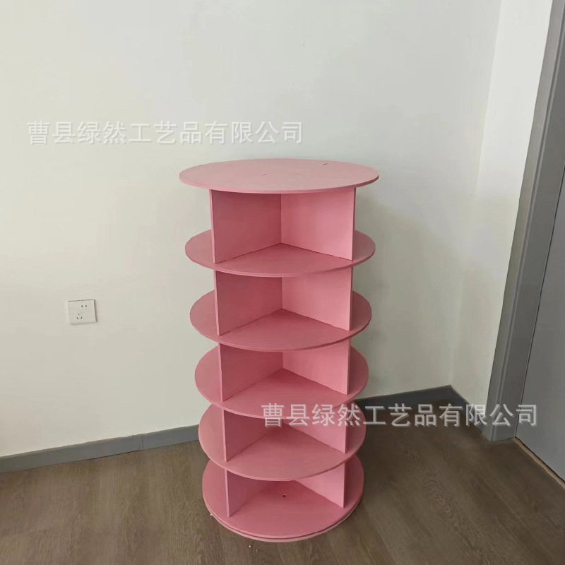 回転靴棚多層家庭用経済型省スペース靴棚簡易入り口回転収納靴棚靴店展示|undefined