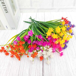 Simulation Camellia Foreign Trade Cross -border Artificial Flower Plastic Simulation Flower Living Room Swing Person Pseudoma wholesale