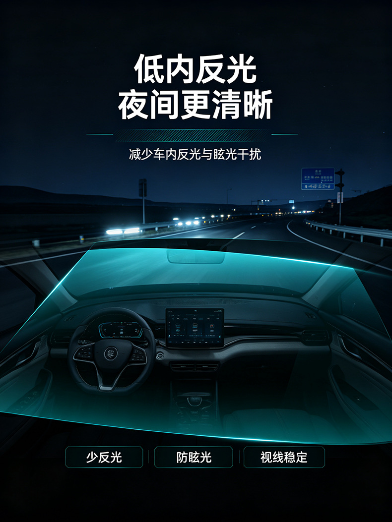 Car Window Solar Film, Nano Ceramic Sun Protection and Heat Insulation Film, Car Glass Sticker, Explosion-Proof Film, Shipped from Zhejiang Factory