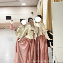 新款朝鲜舞蹈演出服朝鲜族韩服艺考表演服装民族练功考级演出服