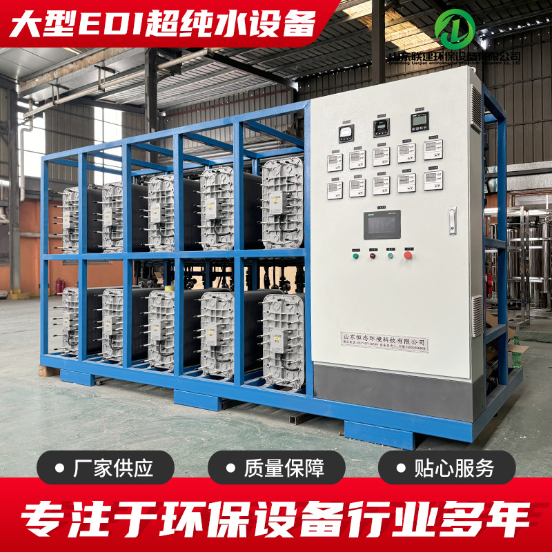 大型EDI超纯水设备 大型医疗纯化水系统生物制药化工去离子水过滤