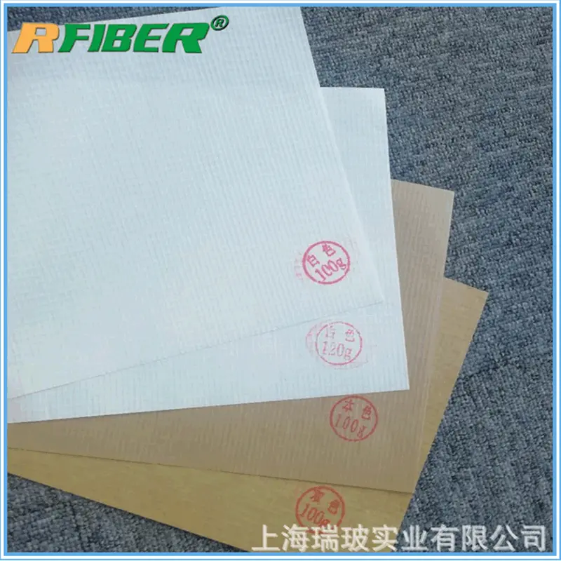 瑞玻厂家直供 经纬线特种纸 棉线涤棉强度高低克重 节能环保纸袋