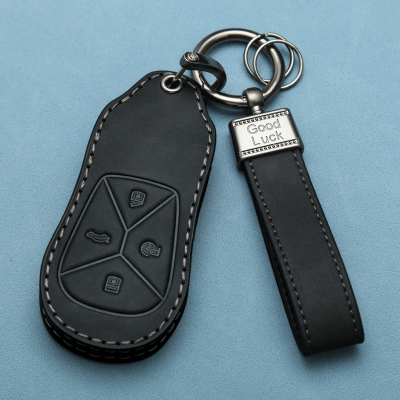 Xiaopeng G9 Key Cover P7 Special P5 High-end P7i Decoration G6 Male G3 Car Protection Bag Buckle Modification - 4