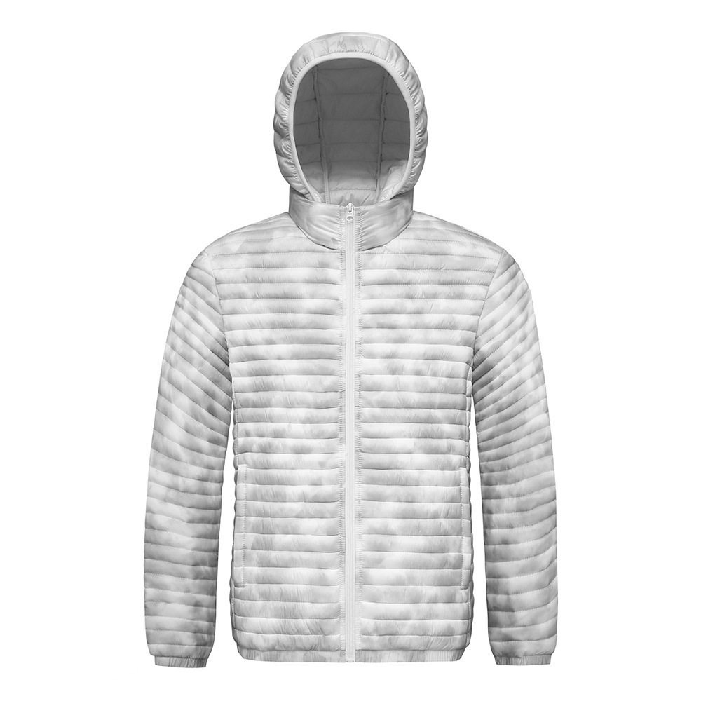 Rib Suit Padded Jacket Men's Removable Cap Thickened Camouflage Padded Jacket Men_voghion.com