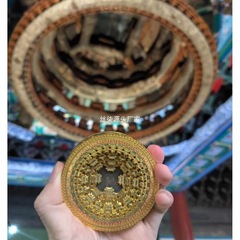 【】北京先農壇隆福寺藻井金属冷蔵庫貼り五層取り外し可能装飾品は卸売りしない
