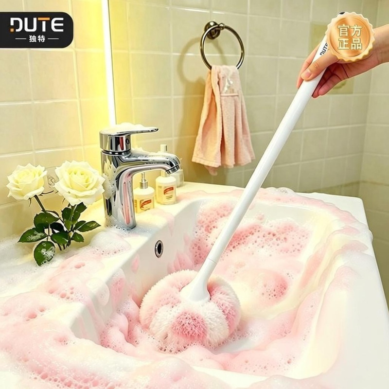 Multifunctional Cloud-Shaped Toilet Brush with No Dead Corners, Extended Wall-Mounted Design for Cleaning Toilets, Bathrooms, and New Model Long-Handle Cleaning Brush