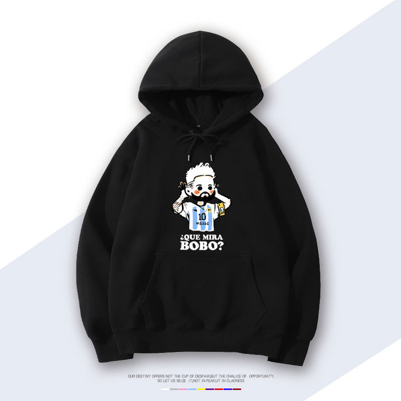 Argentina national team Massey No. 10 hooded pullover sweater cross-border independent station Amazon foreign trade one-piece delivery