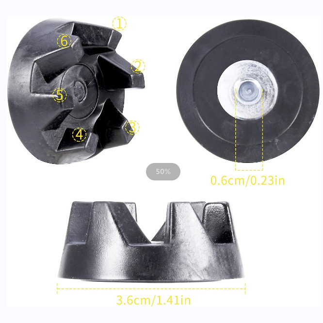 Rueda motriz adecuado para wp9704230vp exprimidor accesorios pequeña llave 6 engranaje