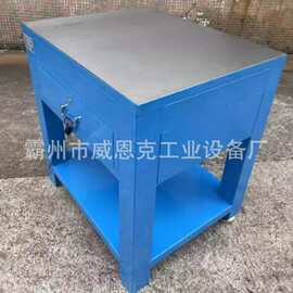 重型钳工工作台模具拆装实训台钢制双人四工位钳工实训台带虎钳桌