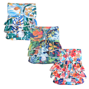 Beach Style Dog Pants Anti-Harassment Estrus Pet Underwear Waterproof Washable Bitch Menstrual Pants Dog Diapers