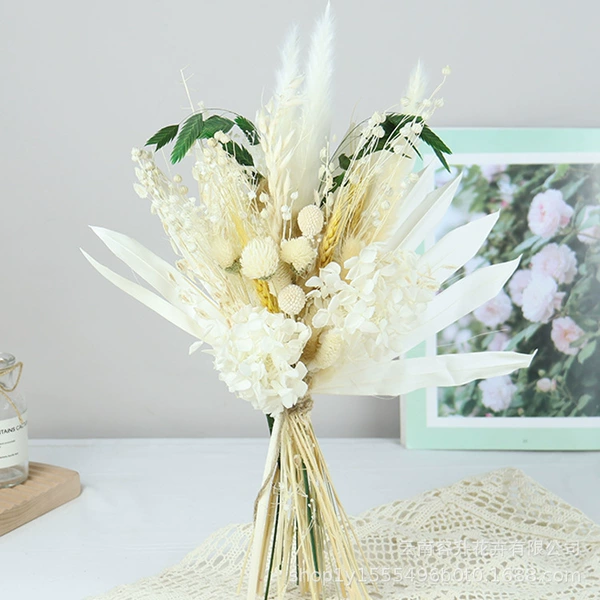 【CH-053】 Cattail fan mixed bouquet 009