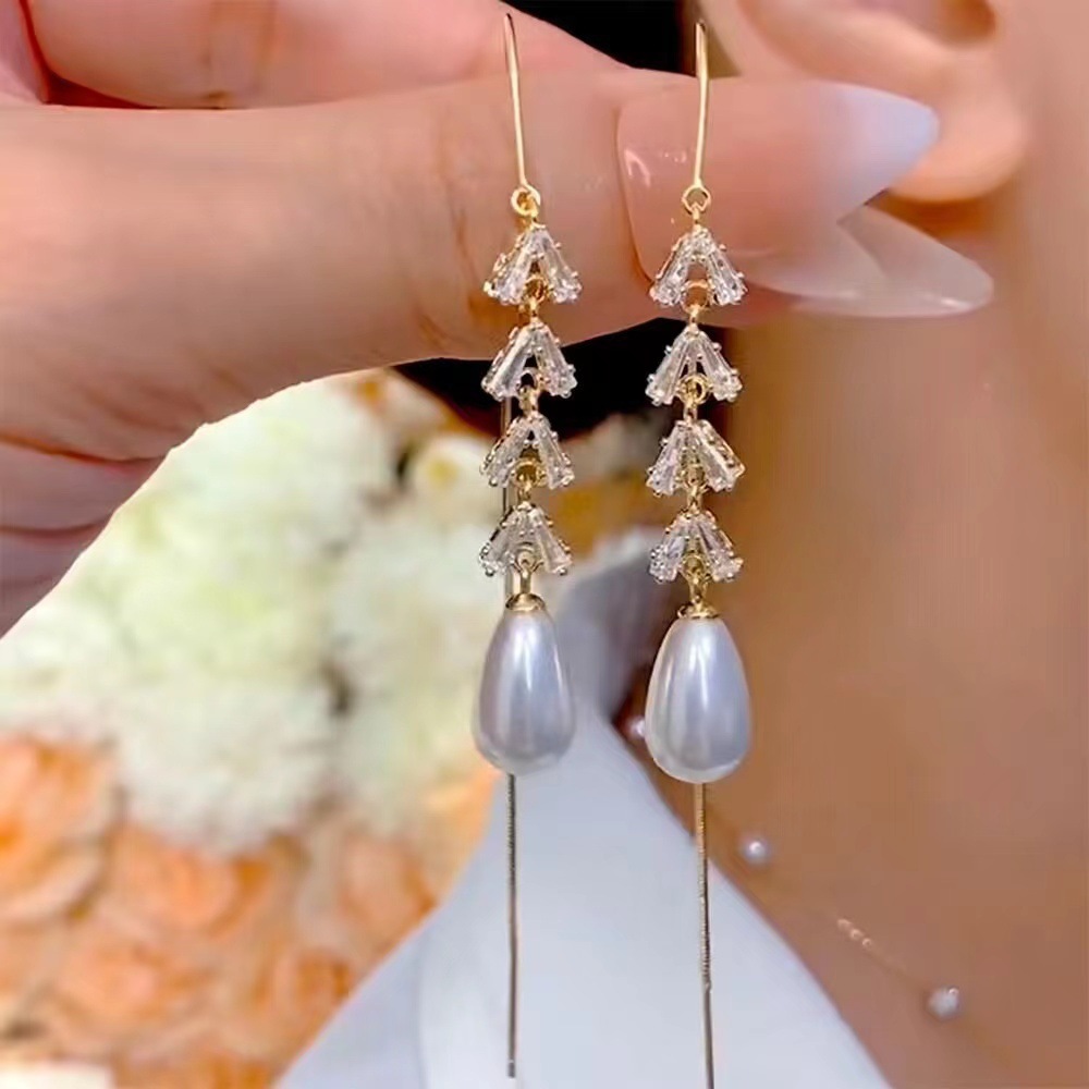 Korean fashionable sophisticated elegant trend universal earrings…