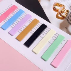 新品カラー6.3CM樹脂ロングスティックDIYハンドヘアピンベースアクセサリークリームゴム携帯ケース素材