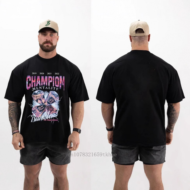 [Cross-Border European Code] Gym Cbum Shirts Workout T-Shirts Merch Camiseta