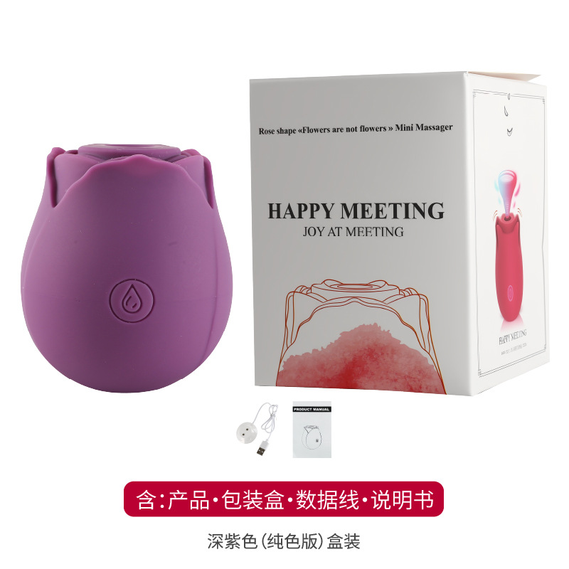 Rose Chucker Meet Huevo Femenino Vibrator Masturbador Teppos Tease Adultos al por mayor