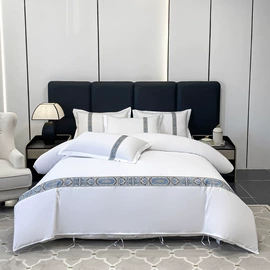 四件套;纤维被;酒店床品套件