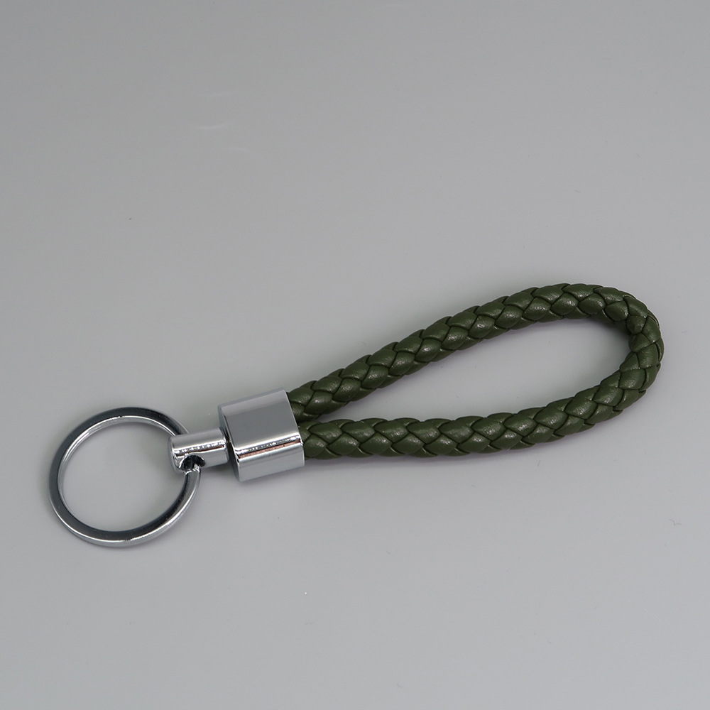 Silver + olive green