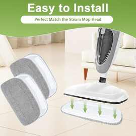 6个 颜色：图片色 材质：布 适配 GorFanty Steam Mop GF-6610 蒸