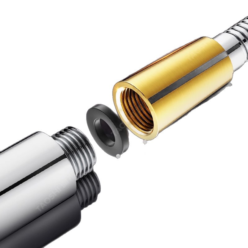 All-copper shower hose shower universal water heater outlet connection pipe explosion-proof rain pressurization large flow water pipe