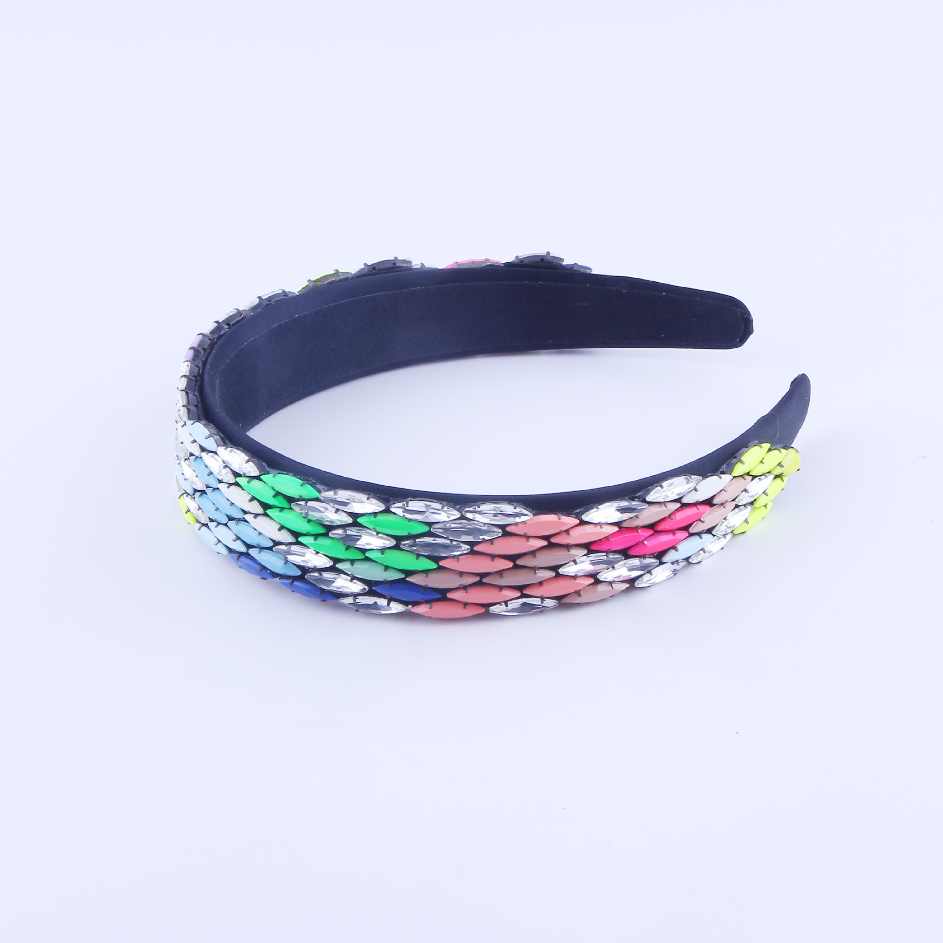 New Baroque Fashion Diamonds Headband display picture 2