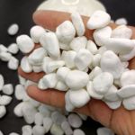 白石子厂家供应庭院铺地造景多肉铺面白色卵石鱼缸装饰白色鹅卵石