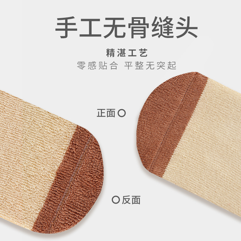 Calcetines de bebé recién nacidos Otoño e Invierno engrosados calcetines de bebé cálido lindo dibujos animados sin hueso boca suelta calcetines de media pantorrilla