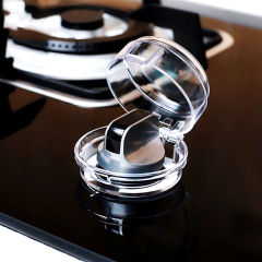 燃氣灶旋鈕保護罩防誤扭煤氣灶開關保護套粘貼式天然氣旋鈕開關罩