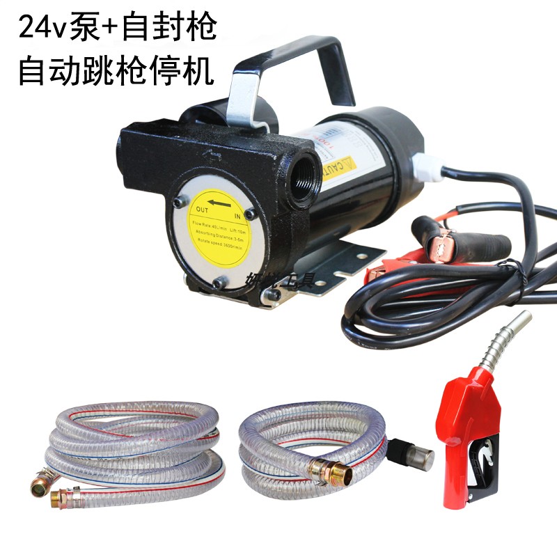 Bomba de bombeo eléctrica 220v diesel de gran caudal pistola de aceite 24v bomba de succión de aceite bomba de autoaspiración 12v bomba diesel