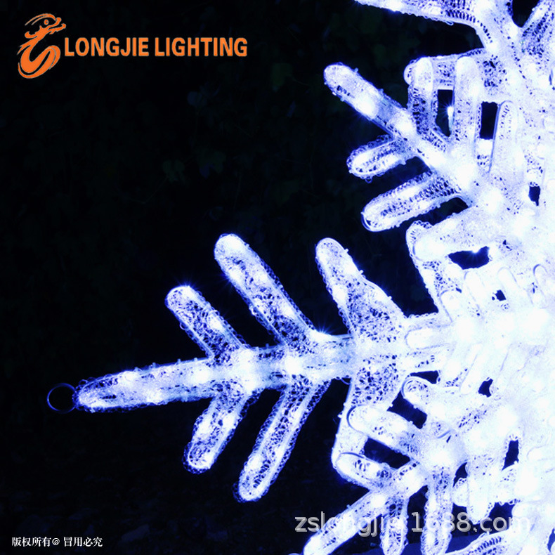 ֱ��1.6�ף�����LEDѩ��ͼ��ѩ���ƣ�LED�ν�ͼ�ε� ѩ����