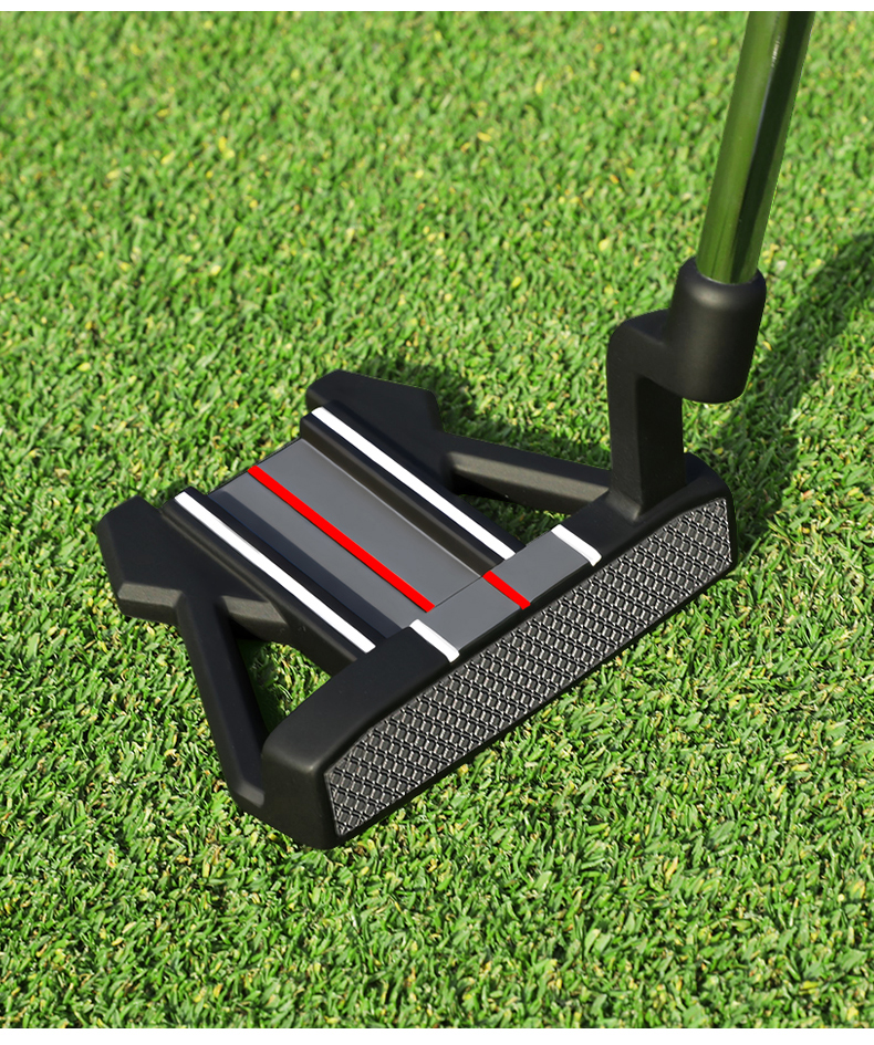 Gậy putter golf PGM ba đường ngắm, thân thép không gỉ, tay cầm TPE chống trượt — Gậy putter ngắm ba đường【Thân thép không gỉ/Tay cầm chống trượt TPE/Đường phụ trợ kéo dài, không có bao gậy】TUG096, Gậy putter ngắm ba đường TUG096 + kèm bao gậy chi tiết 8