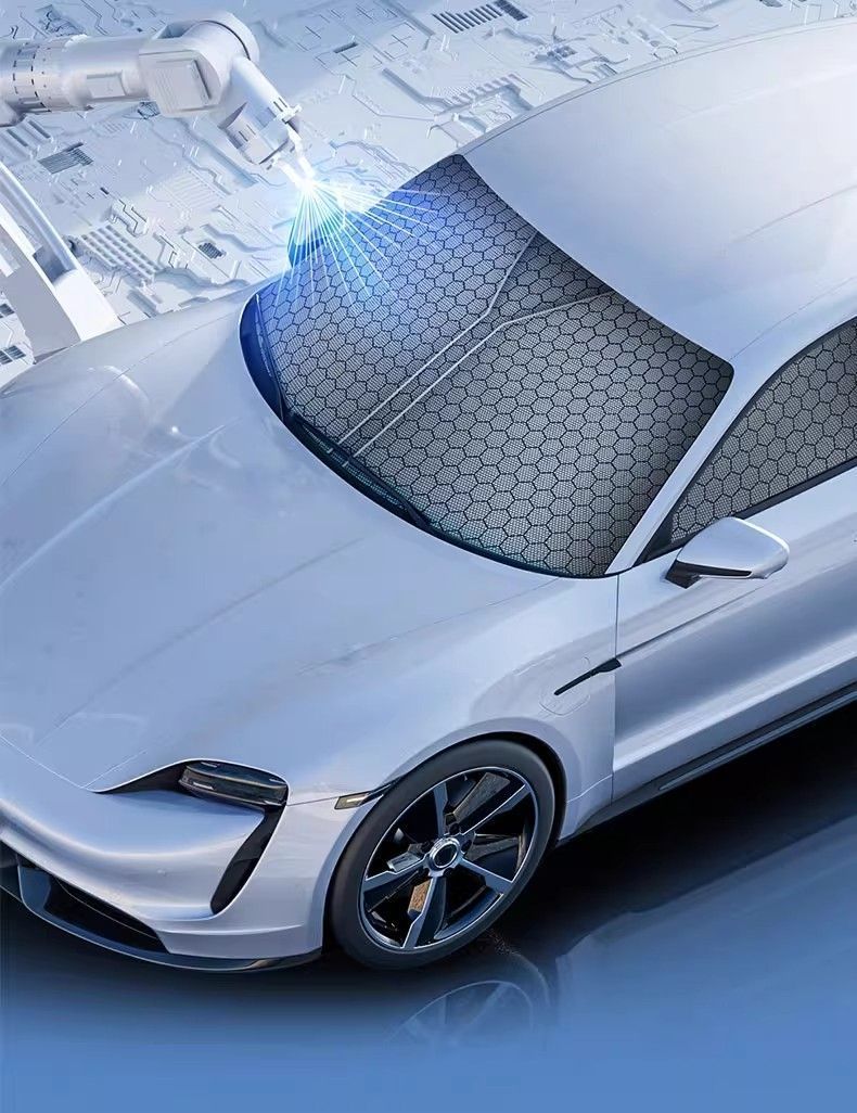 Car Sunshade, Custom-Made Graphene Privacy Curtain, Sun Protection and Heat Insulation Sunshade, Car Side Window Sunshade
