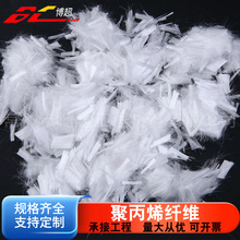 源头工厂聚丙烯纤维 砂浆混凝土纤维 合成纤维 防裂聚丙烯纤维