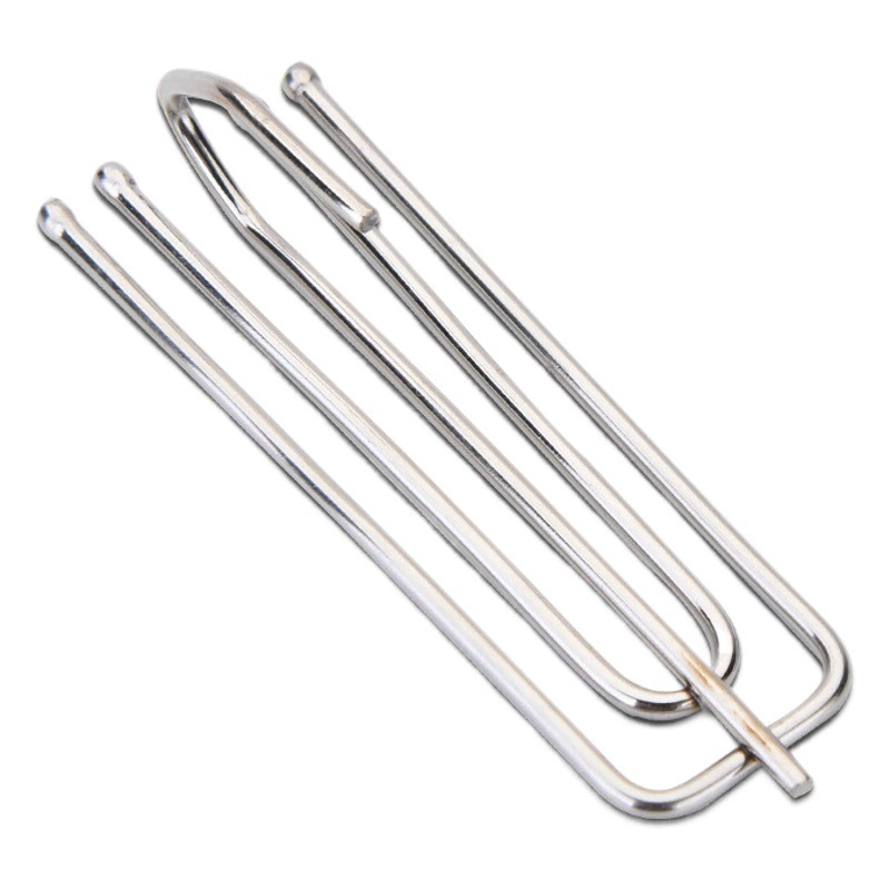 Крючок для штор оптом из нержавеющей стали ткань вилка четыре когтя крючок Аксессуары для штор металлический крючок